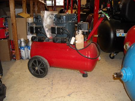 Super Silent 4.5cfm 24litre Compressor